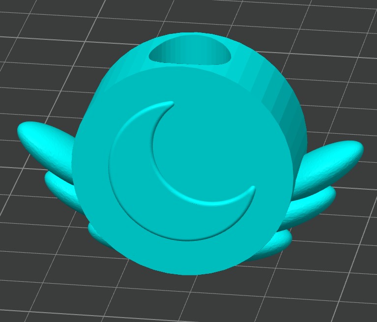 3D preview of the Sailor Moon vape project